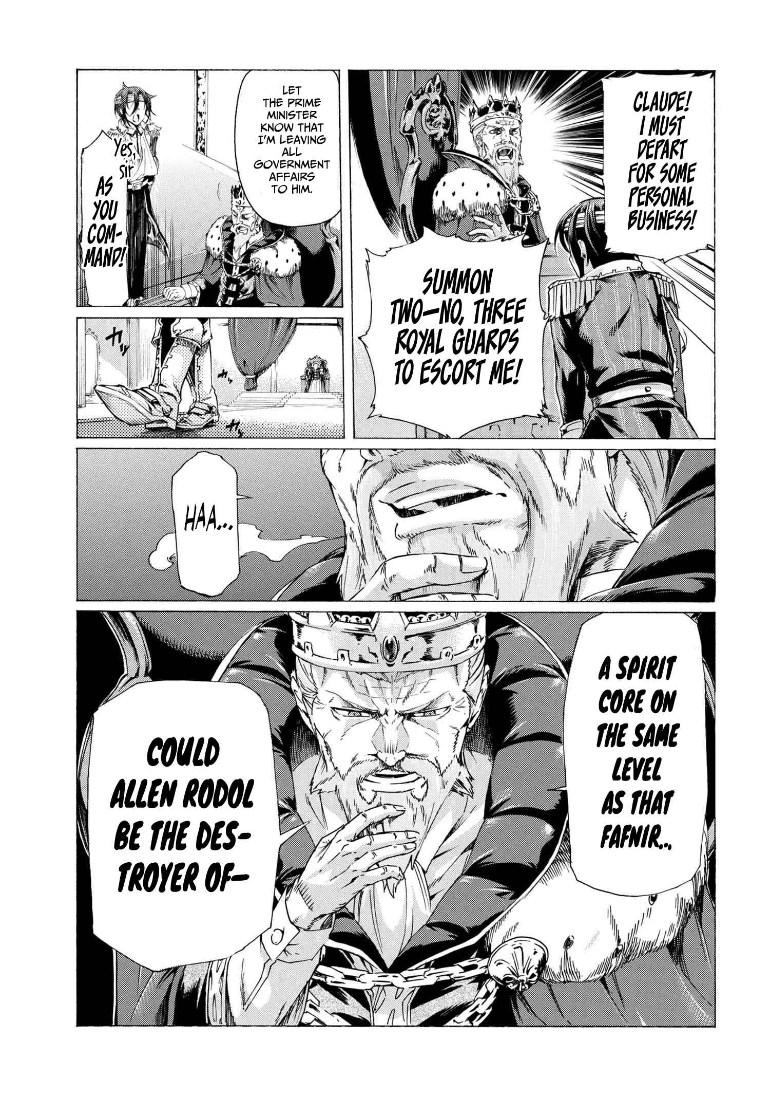 I hit the button for a million years and before I knew it, I was the strongest Chapter 24 page 12