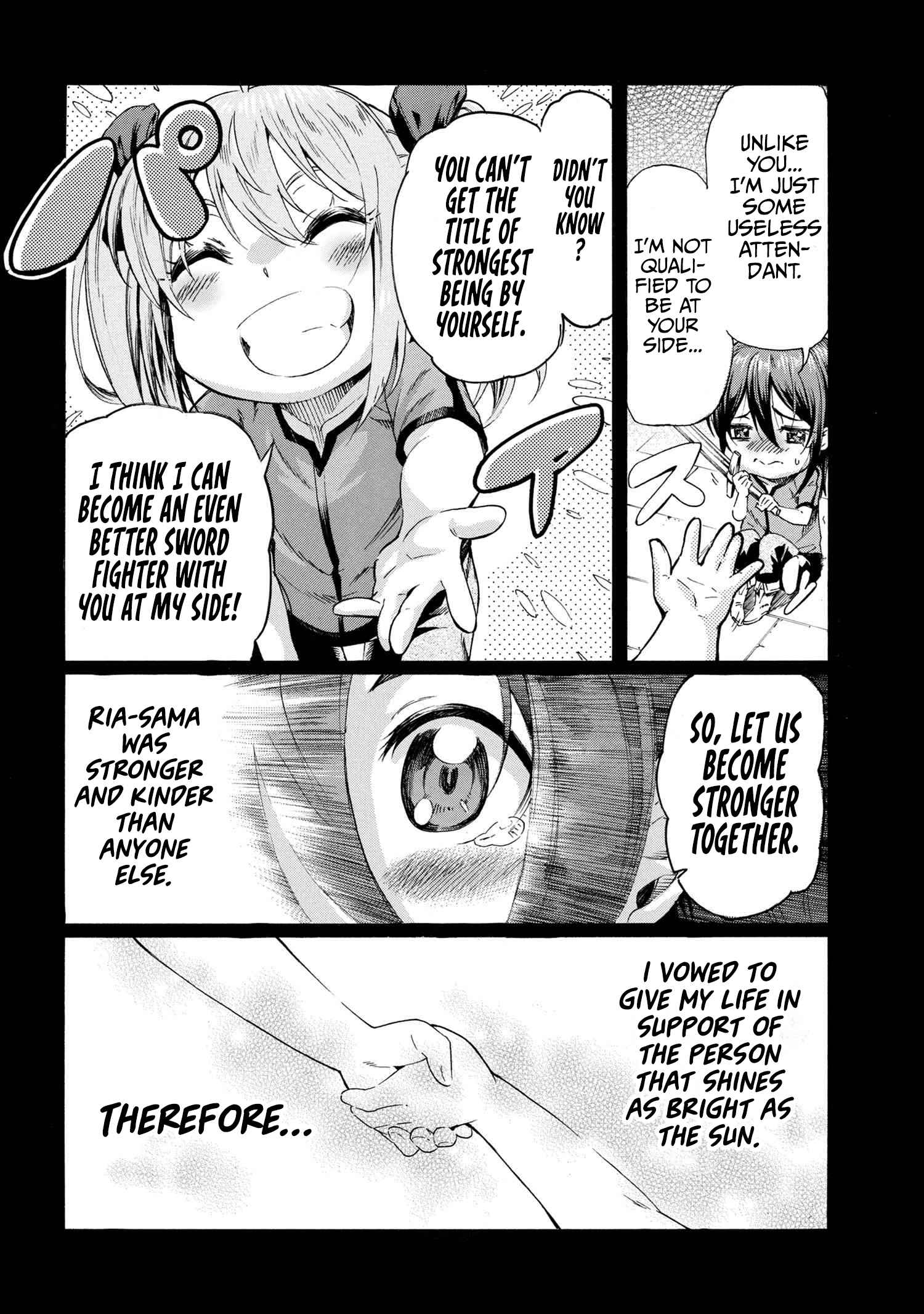 I hit the button for a million years and before I knew it, I was the strongest Chapter 23 page 3