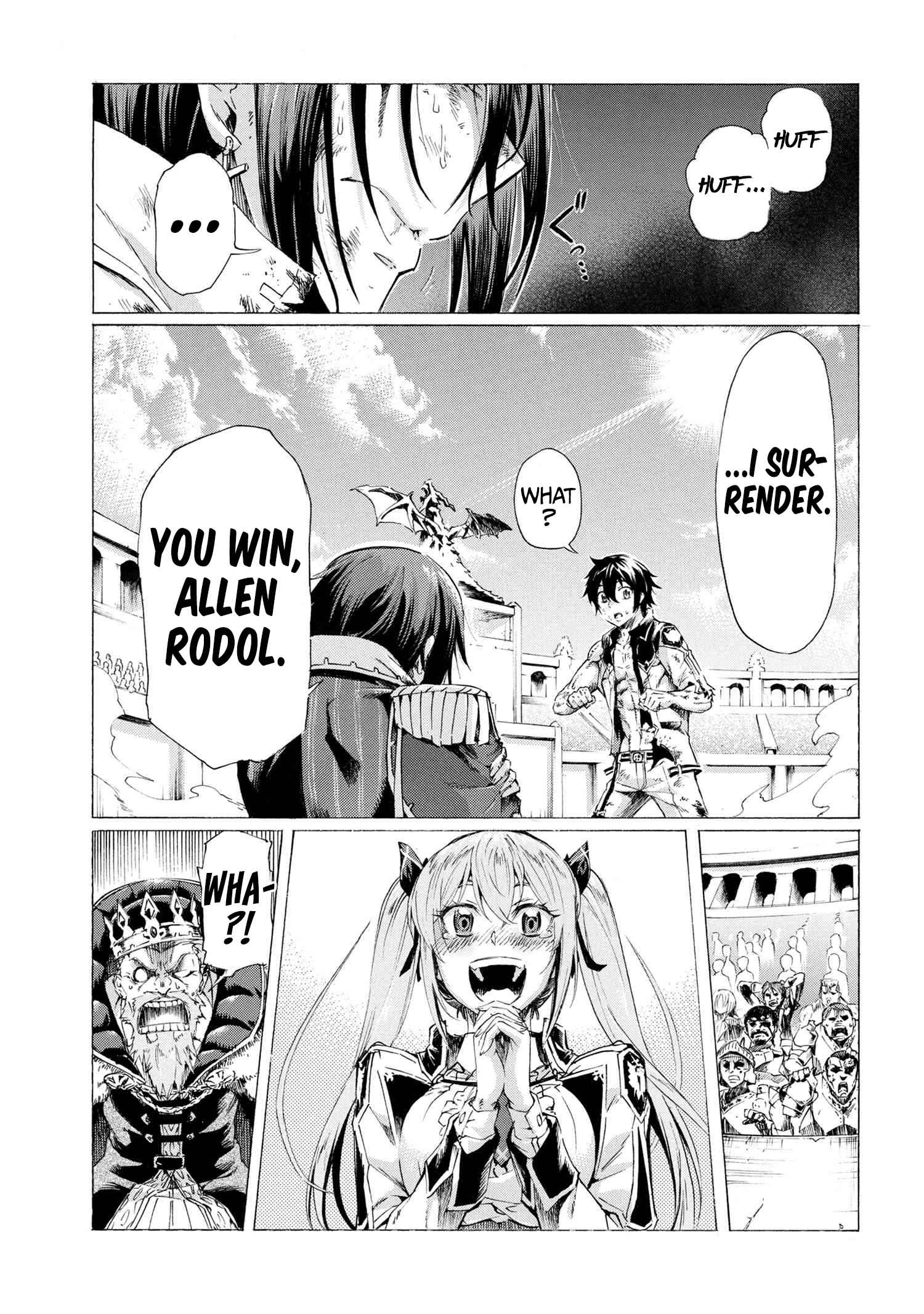 I hit the button for a million years and before I knew it, I was the strongest Chapter 23 page 40