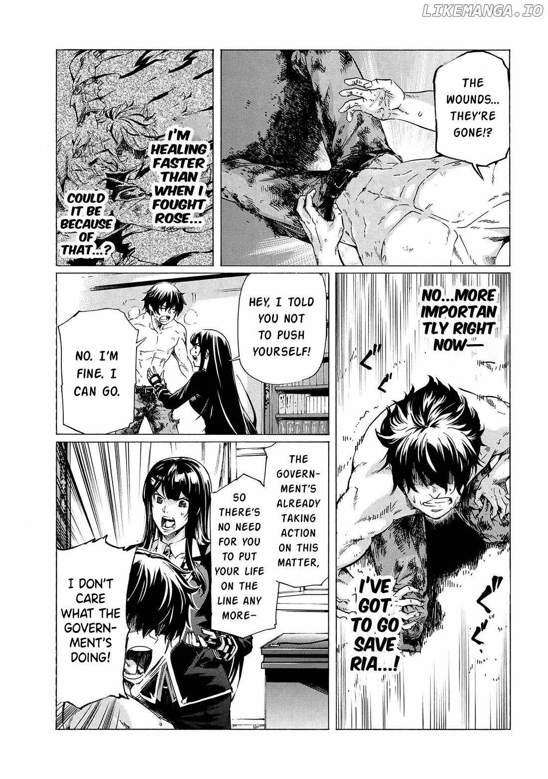 I hit the button for a million years and before I knew it, I was the strongest Chapter 30.1 page 5