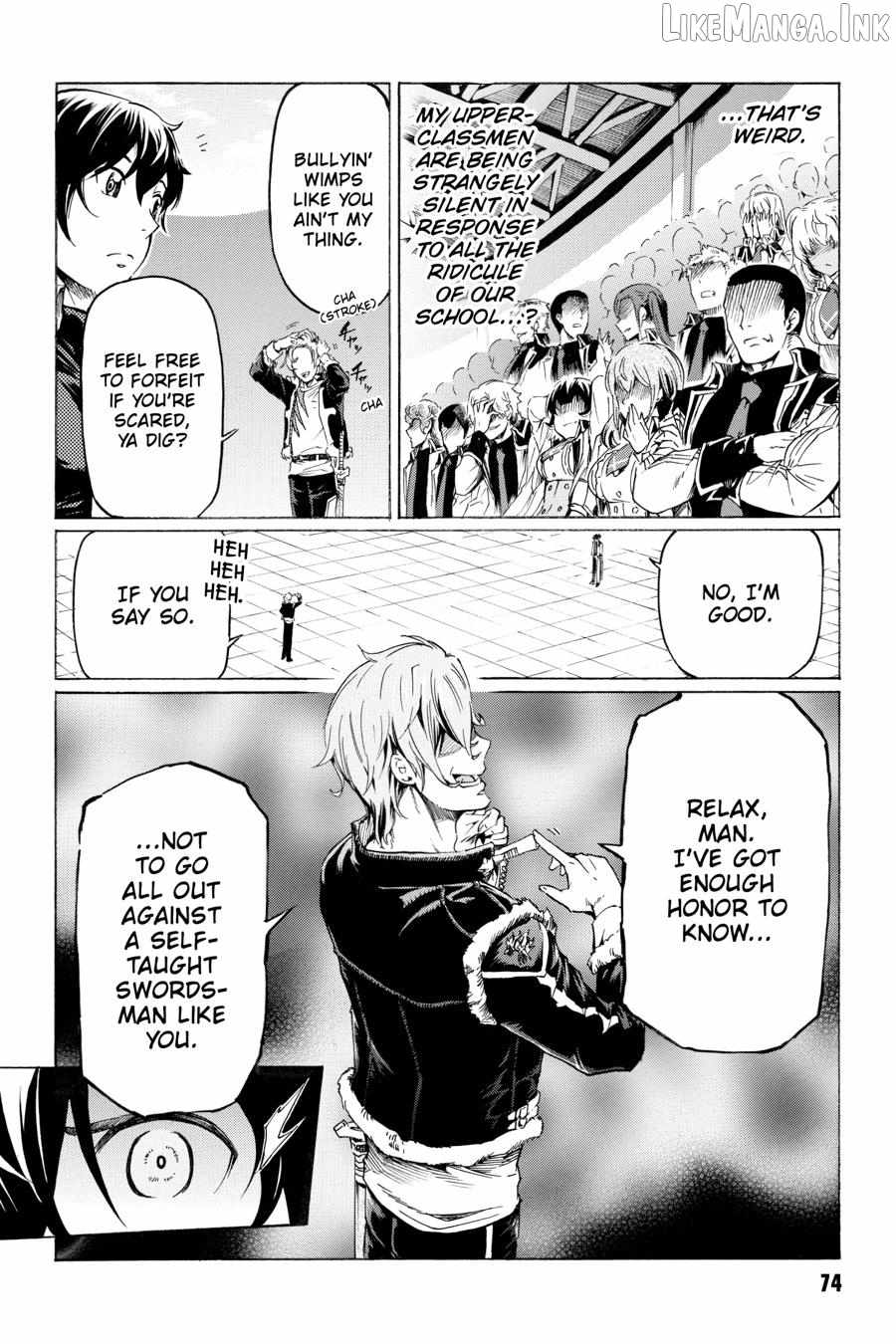 I hit the button for a million years and before I knew it, I was the strongest Chapter 35 page 17