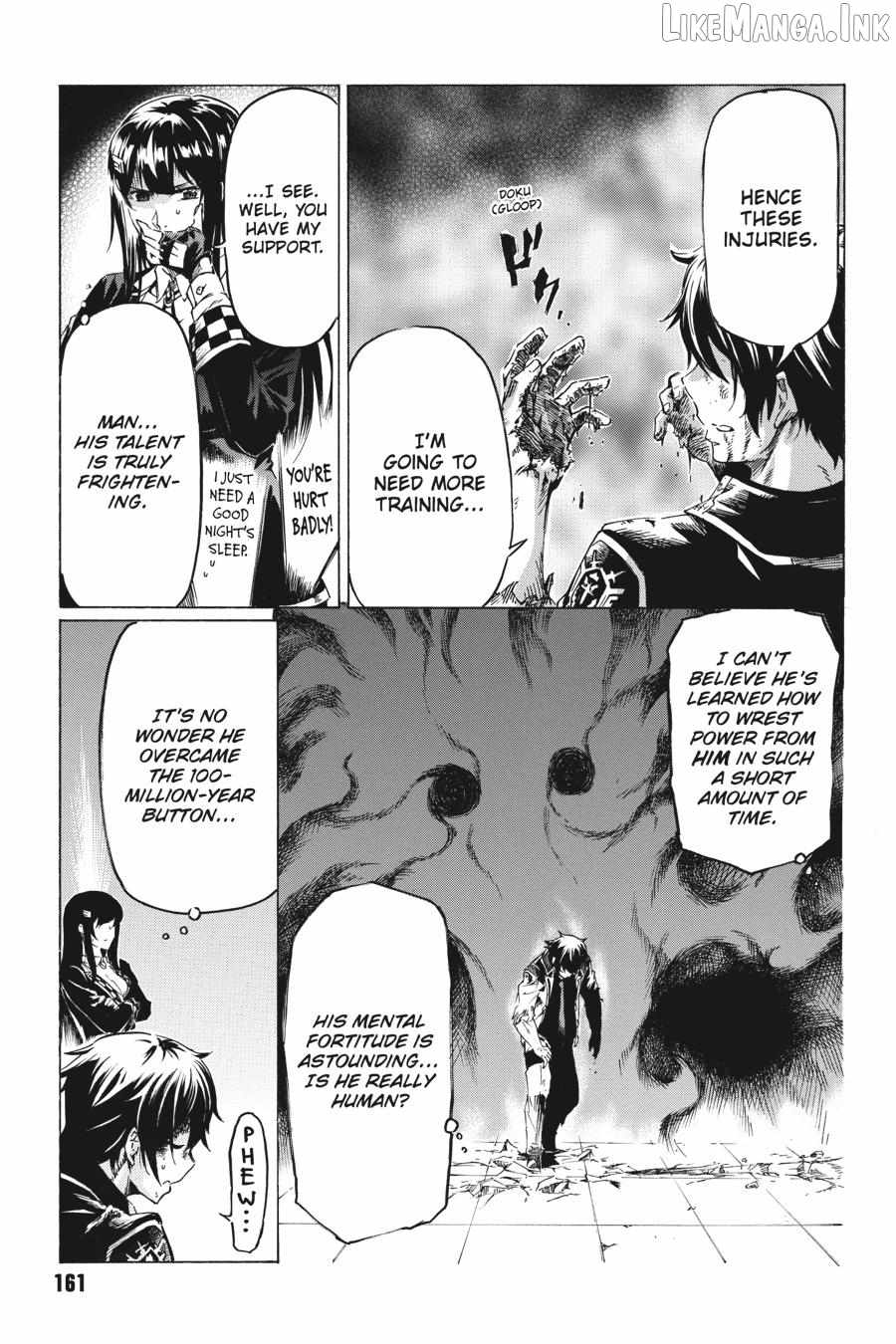 I hit the button for a million years and before I knew it, I was the strongest Chapter 33 page 30