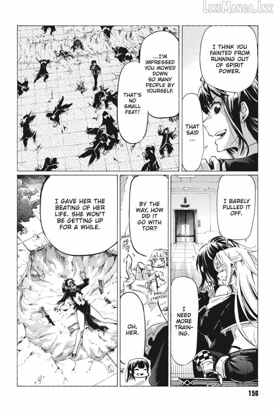 I hit the button for a million years and before I knew it, I was the strongest Chapter 33 page 25
