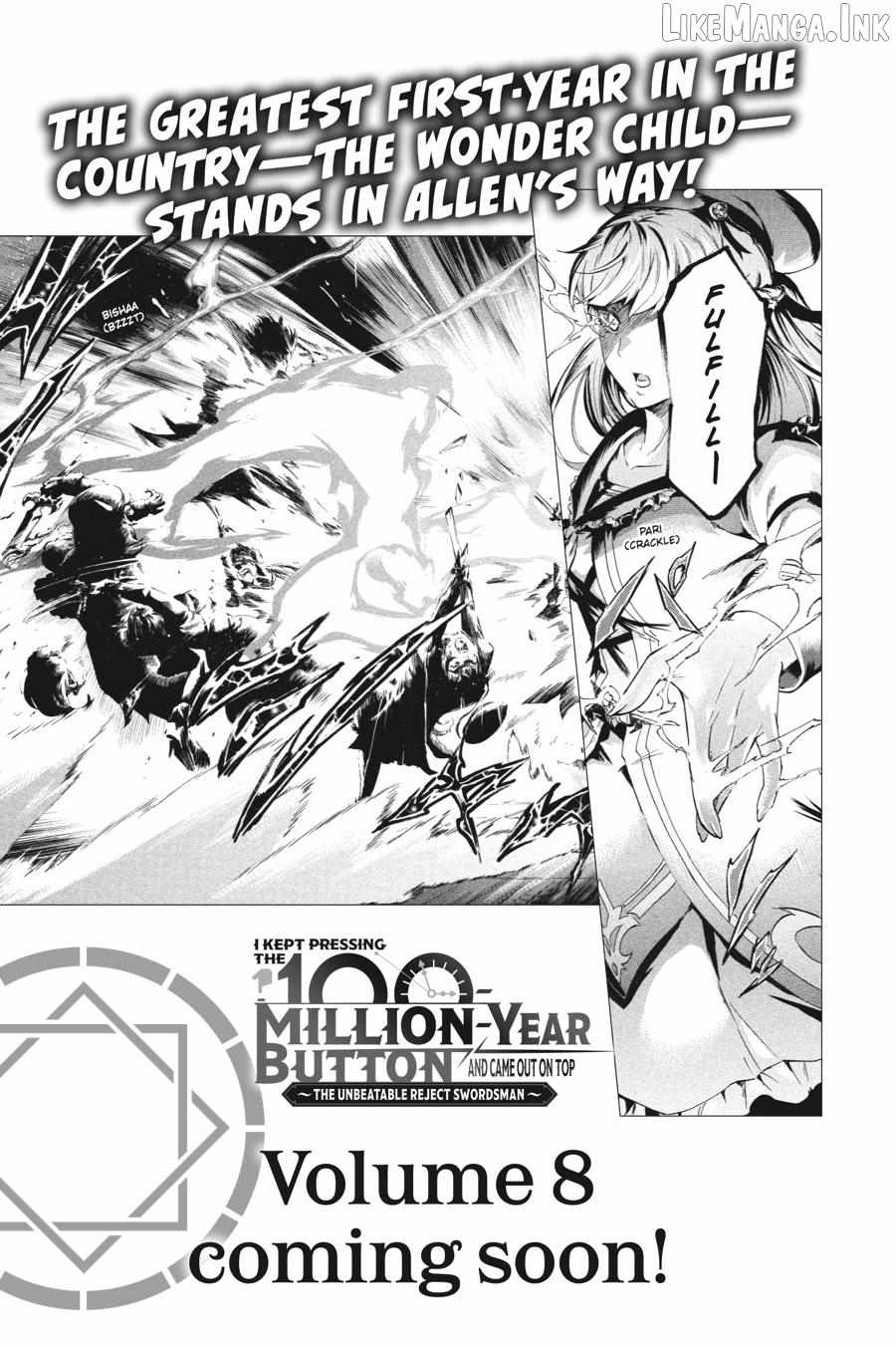 I hit the button for a million years and before I knew it, I was the strongest Chapter 33 page 58