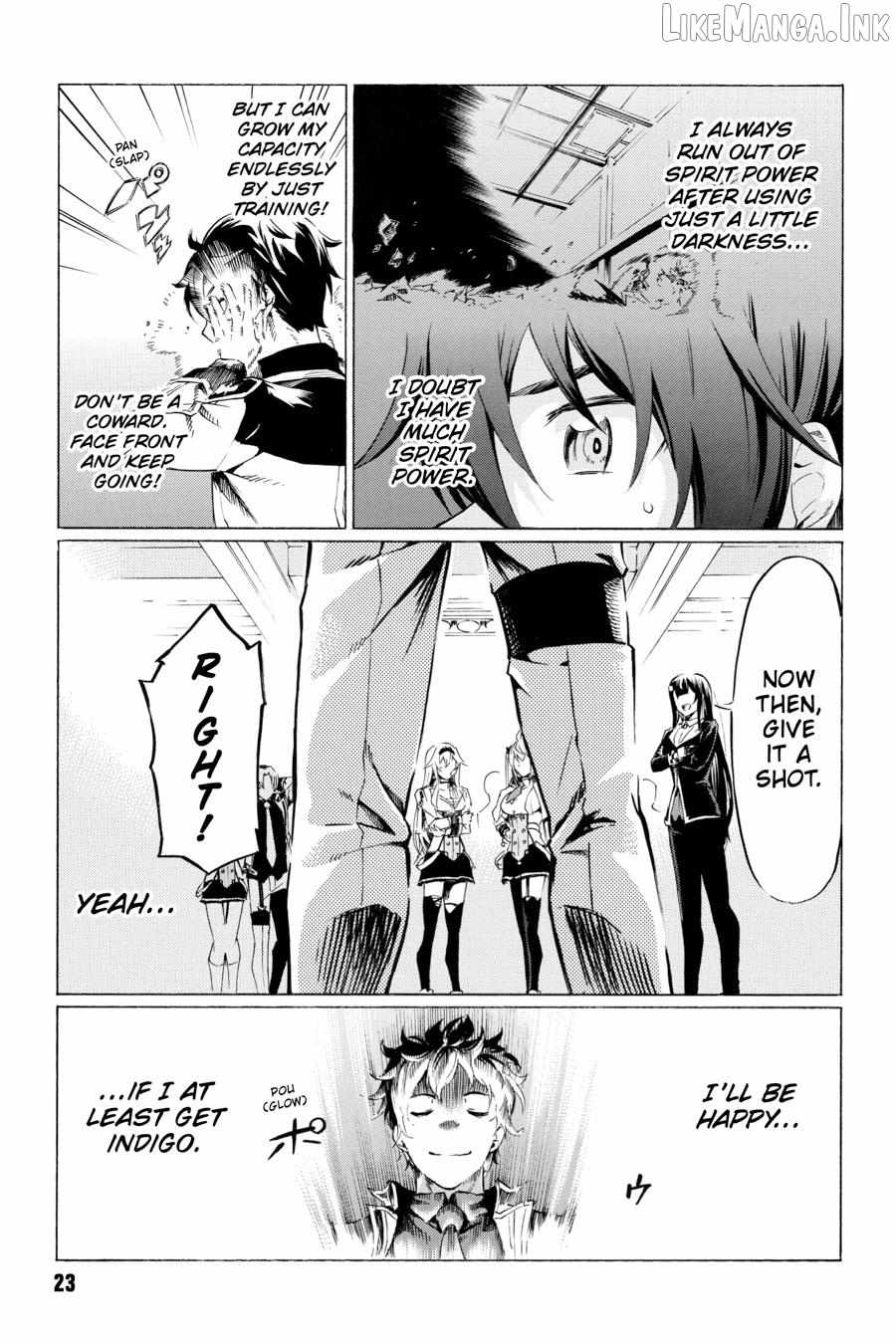 I hit the button for a million years and before I knew it, I was the strongest Chapter 34 page 25