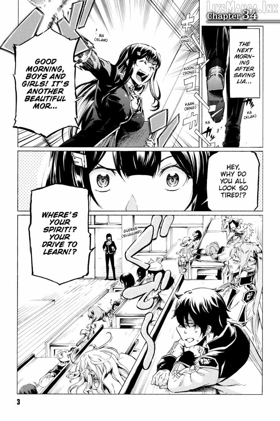 I hit the button for a million years and before I knew it, I was the strongest Chapter 34 page 5