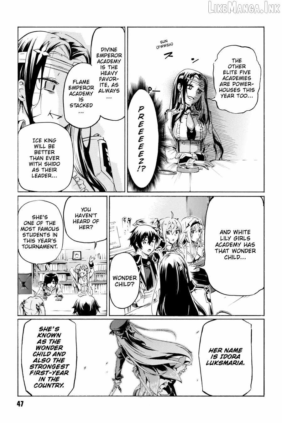 I hit the button for a million years and before I knew it, I was the strongest Chapter 34 page 48