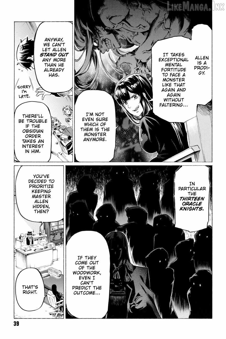 I hit the button for a million years and before I knew it, I was the strongest Chapter 34 page 40