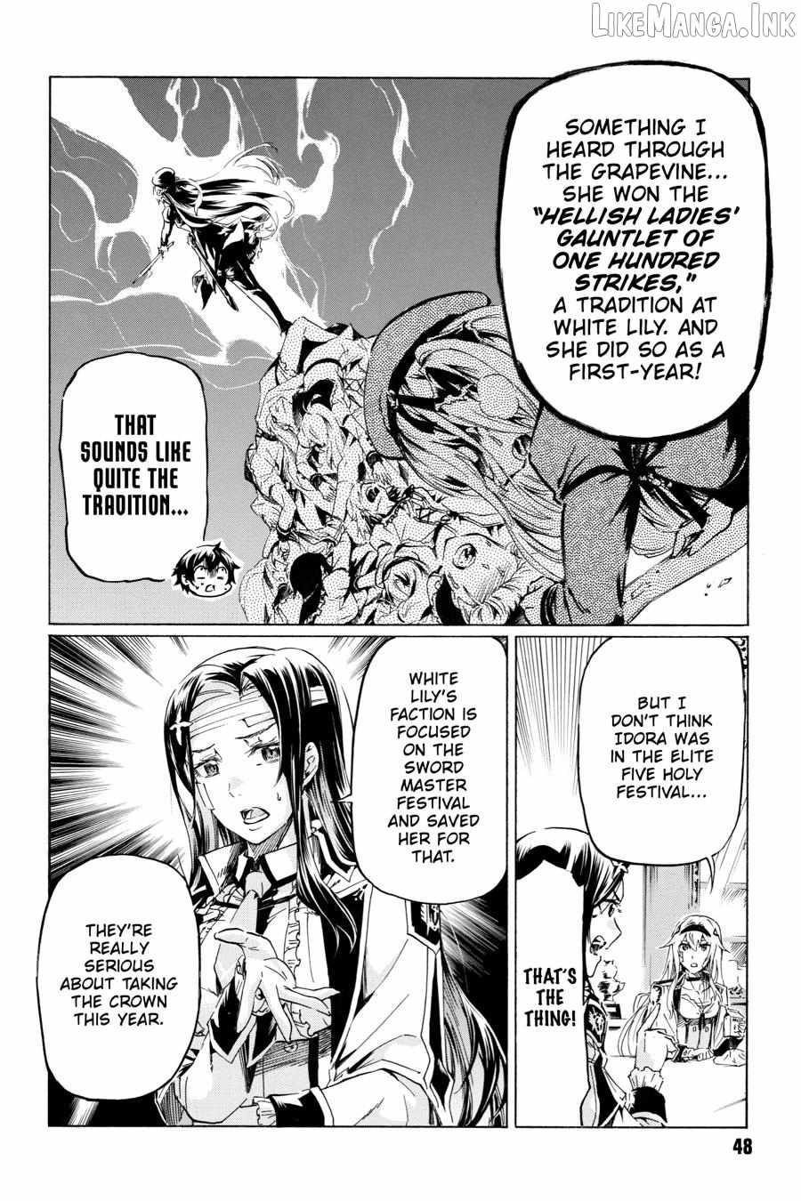 I hit the button for a million years and before I knew it, I was the strongest Chapter 34 page 49