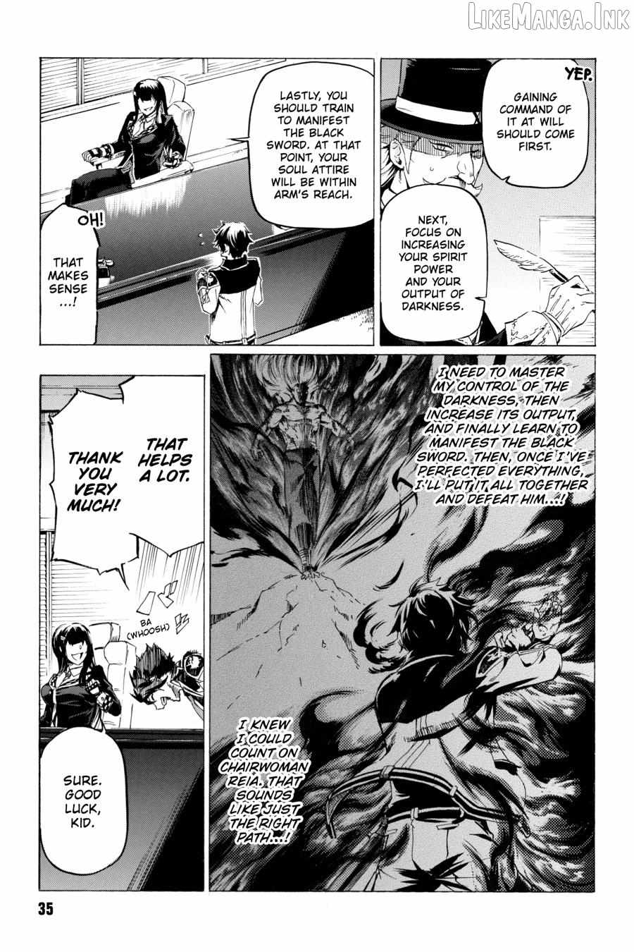 I hit the button for a million years and before I knew it, I was the strongest Chapter 34 page 36