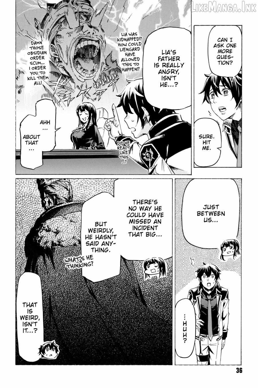 I hit the button for a million years and before I knew it, I was the strongest Chapter 34 page 37