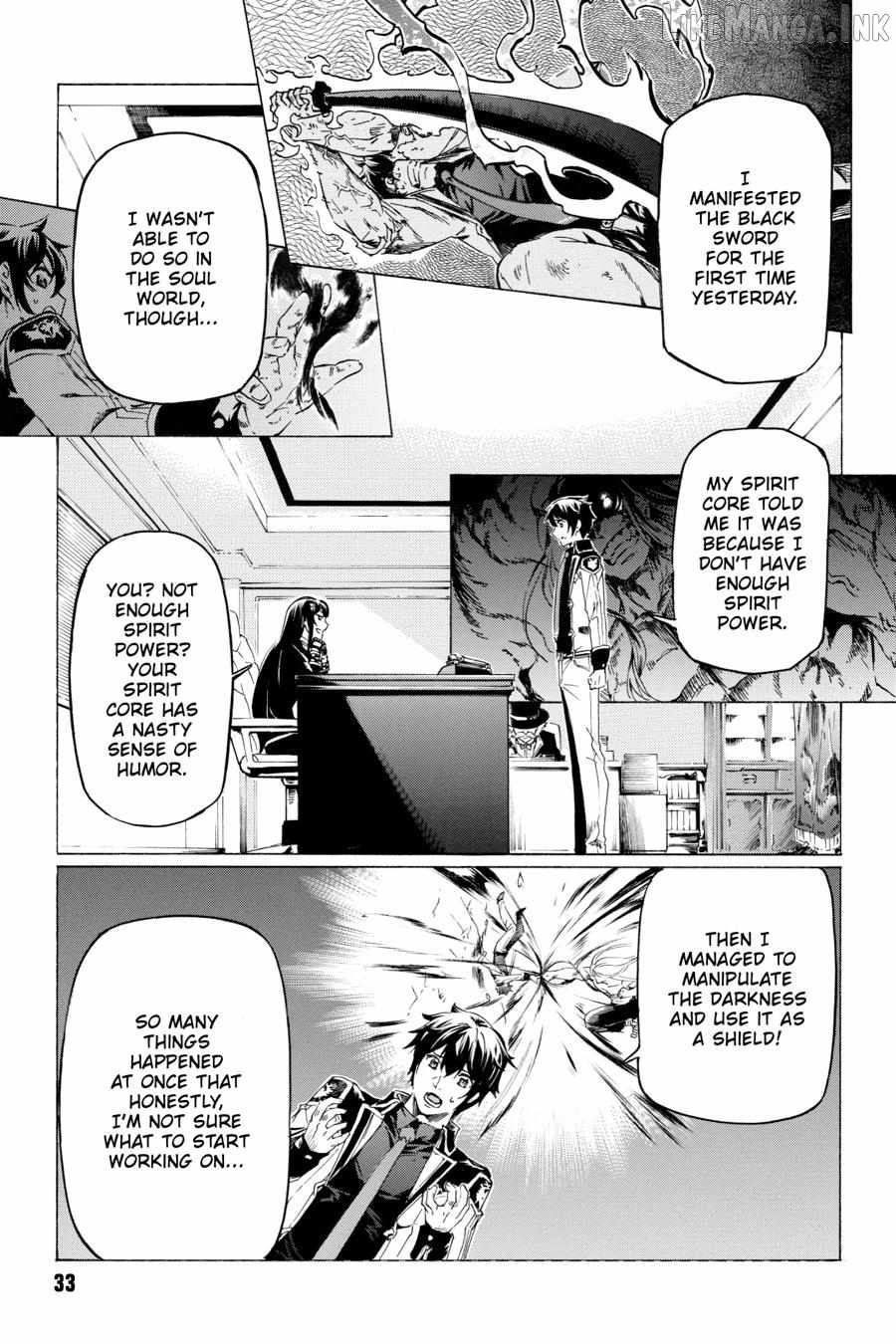 I hit the button for a million years and before I knew it, I was the strongest Chapter 34 page 34