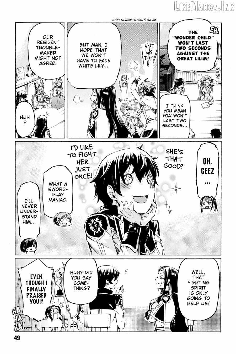 I hit the button for a million years and before I knew it, I was the strongest Chapter 34 page 50