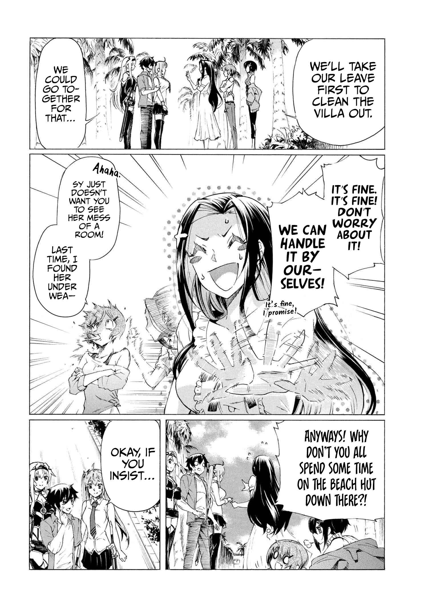 I hit the button for a million years and before I knew it, I was the strongest Chapter 15 page 14