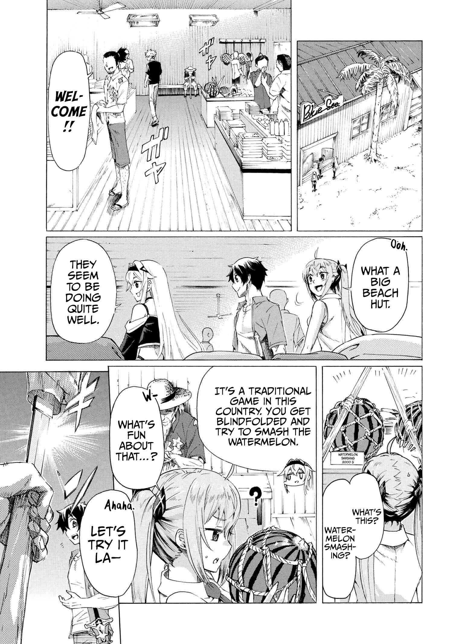 I hit the button for a million years and before I knew it, I was the strongest Chapter 15 page 15