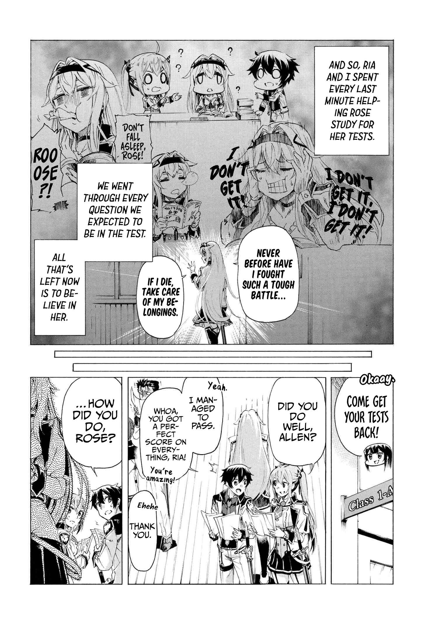 I hit the button for a million years and before I knew it, I was the strongest Chapter 15 page 7