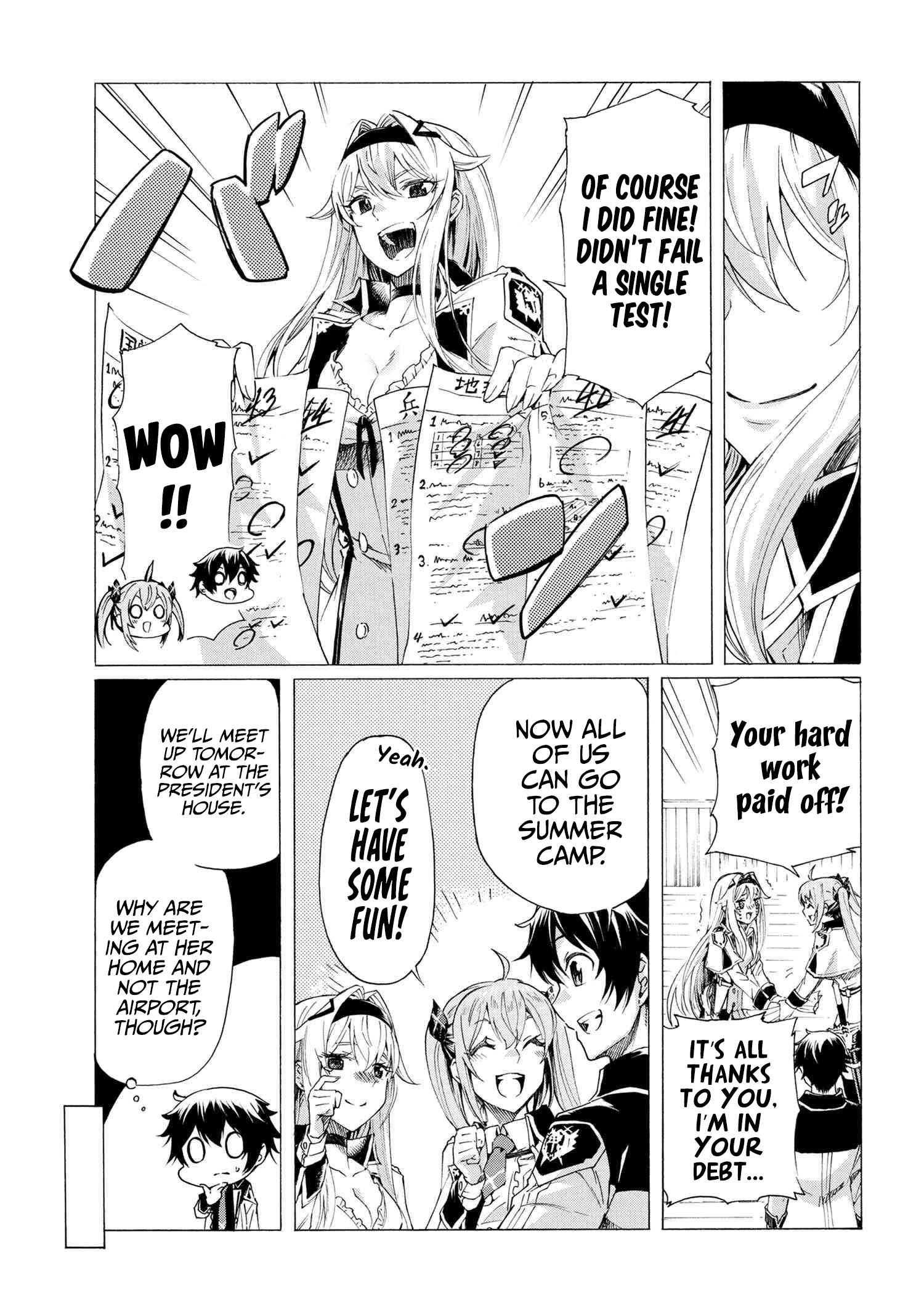 I hit the button for a million years and before I knew it, I was the strongest Chapter 15 page 8