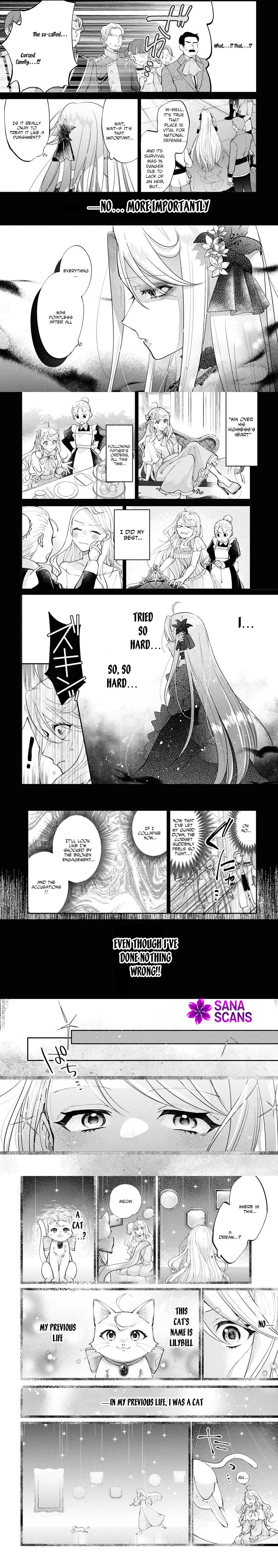 I'll Enjoy My Temporary Engagement Until the Fated Heroine Appears! Meow Chapter 1 page 4