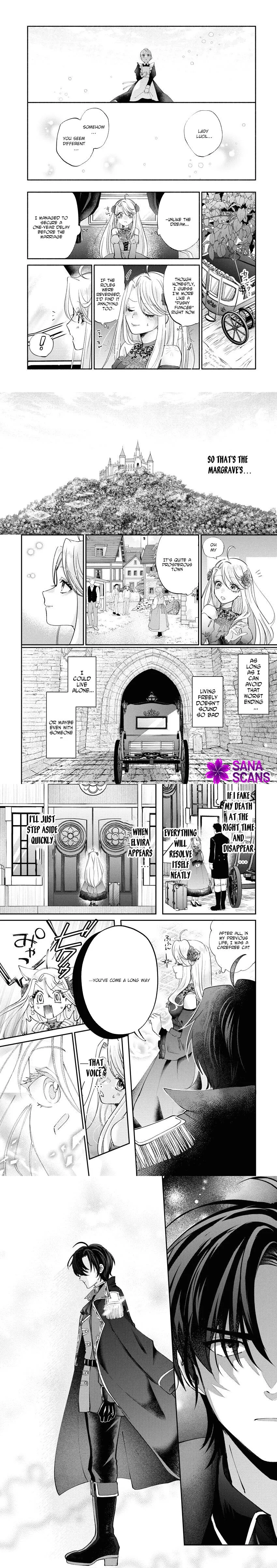I'll Enjoy My Temporary Engagement Until the Fated Heroine Appears! Meow Chapter 1 page 8