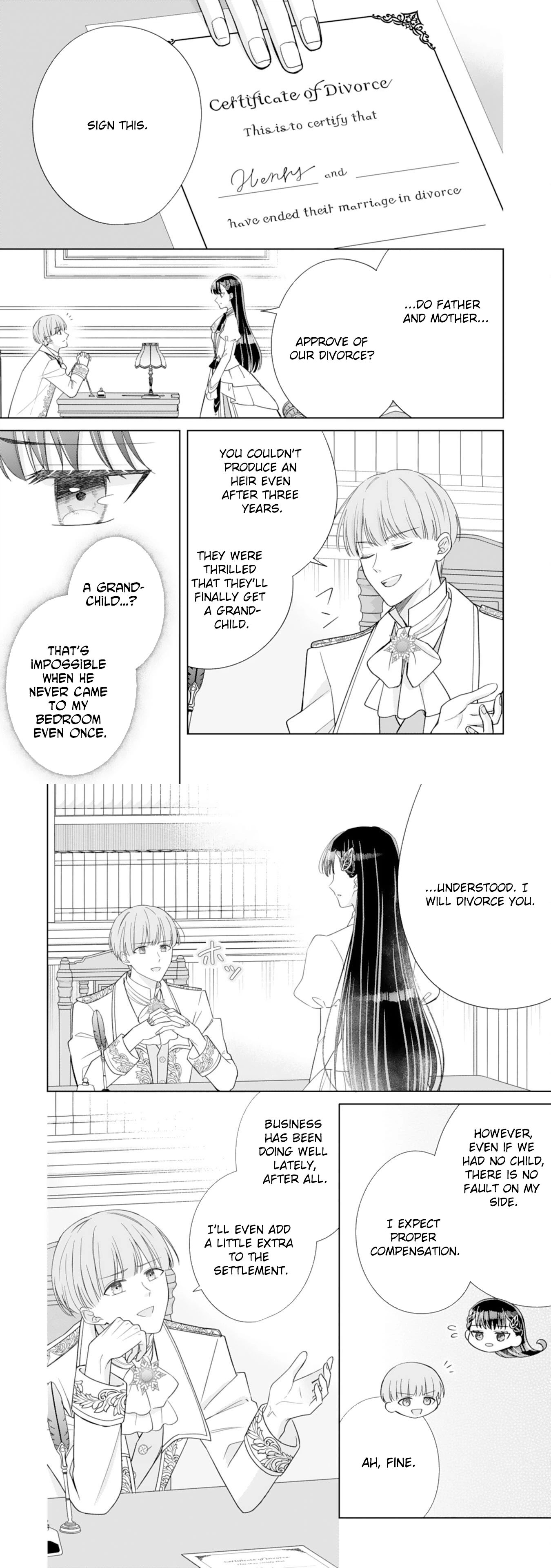 Divorced and Happier Than Ever — The Book-Loving Lady's Second Life Chapter 1 page 4