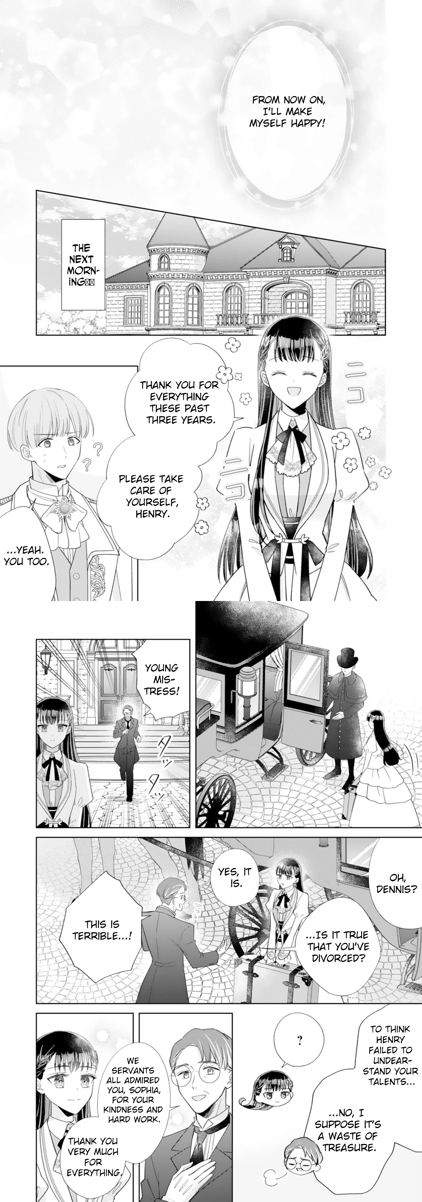 Divorced and Happier Than Ever — The Book-Loving Lady's Second Life Chapter 1 page 9
