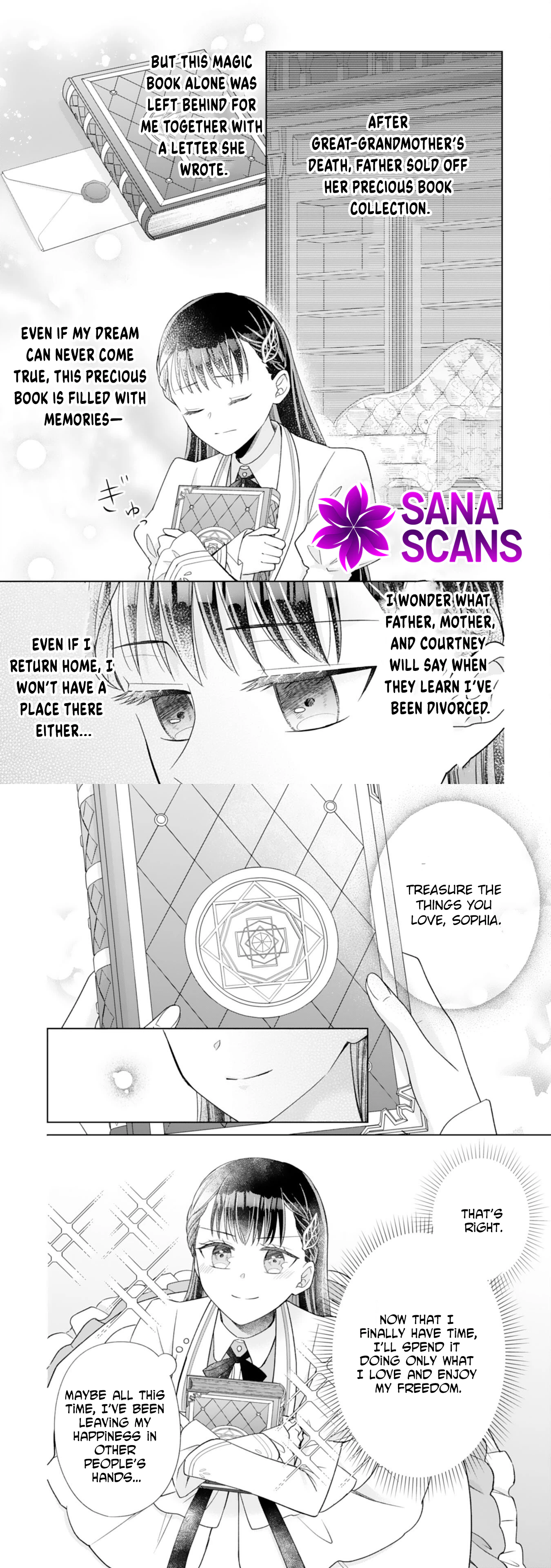Divorced and Happier Than Ever — The Book-Loving Lady's Second Life Chapter 1 page 8