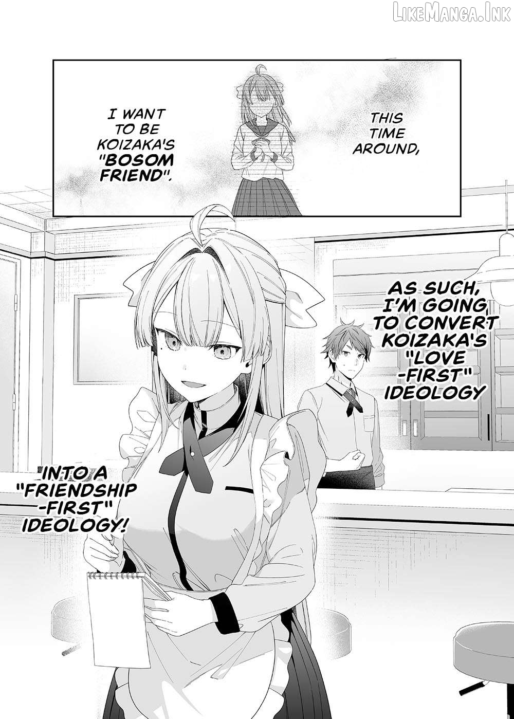 Friends or Lovers, Which is More Important? Chapter 1 page 8
