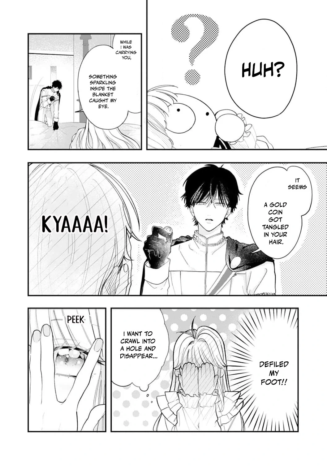He’s a Devoted Knight, I’m a Reluctant Saint—This Love is Too Much! Chapter 1 page 28