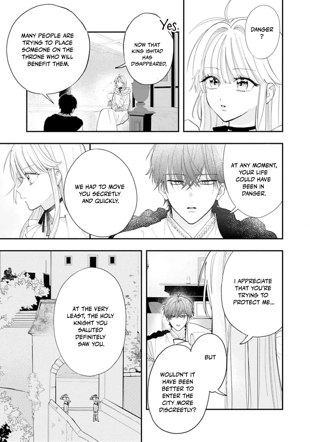 He’s a Devoted Knight, I’m a Reluctant Saint—This Love is Too Much! Chapter 1 page 37