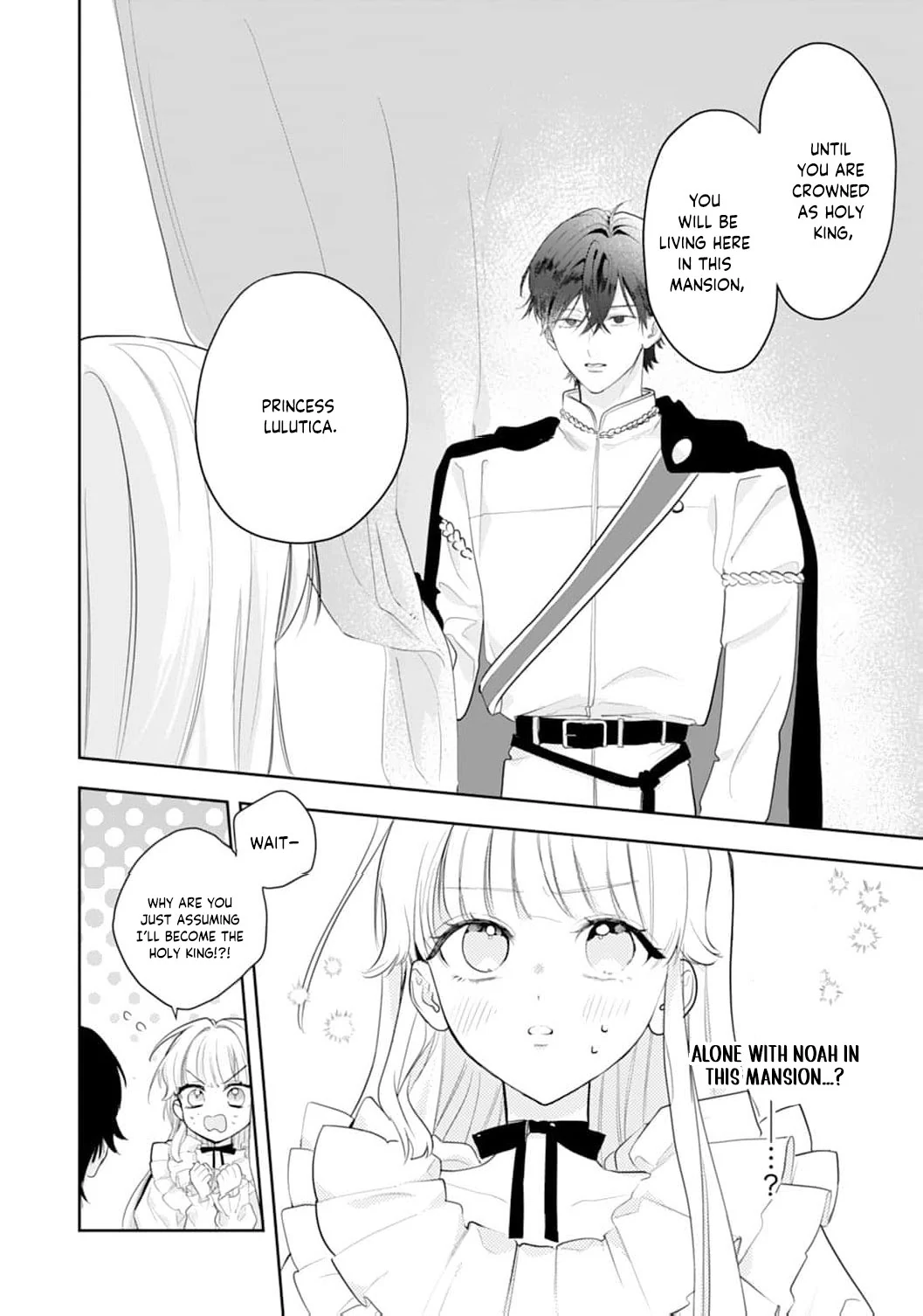 He’s a Devoted Knight, I’m a Reluctant Saint—This Love is Too Much! Chapter 2 page 6