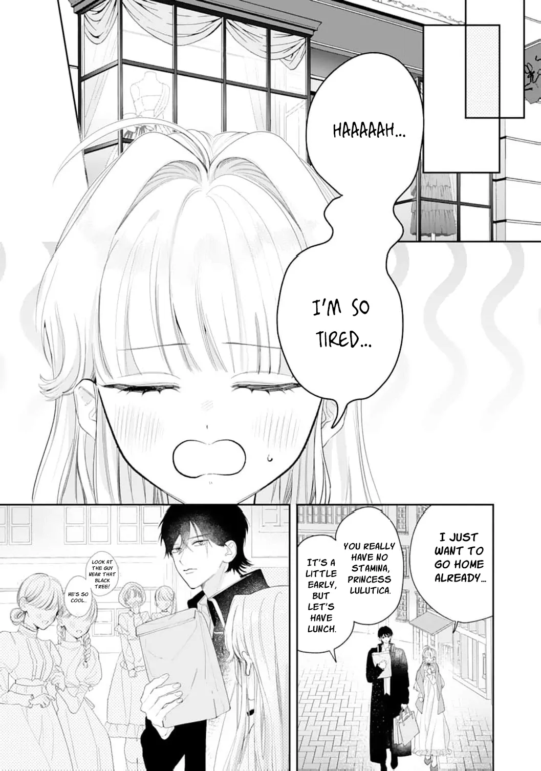 He’s a Devoted Knight, I’m a Reluctant Saint—This Love is Too Much! Chapter 3 page 9