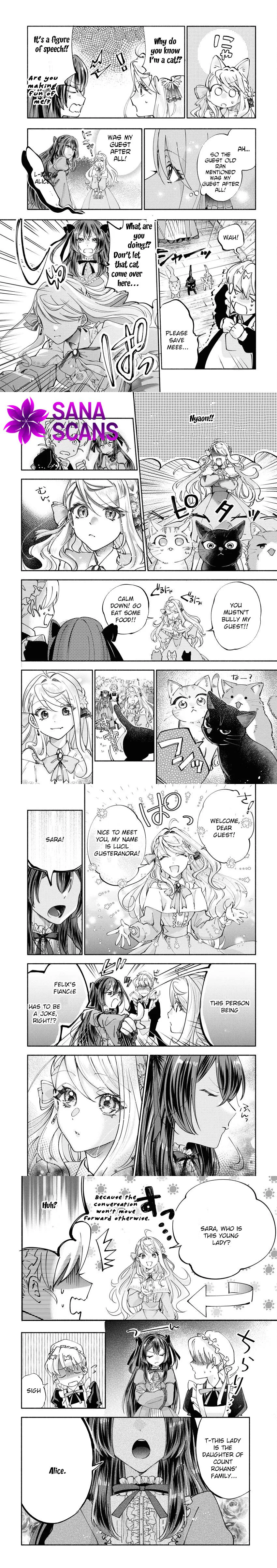 I'll Enjoy My Temporary Engagement Until the Fated Heroine Appears! Meow Chapter 4 page 3