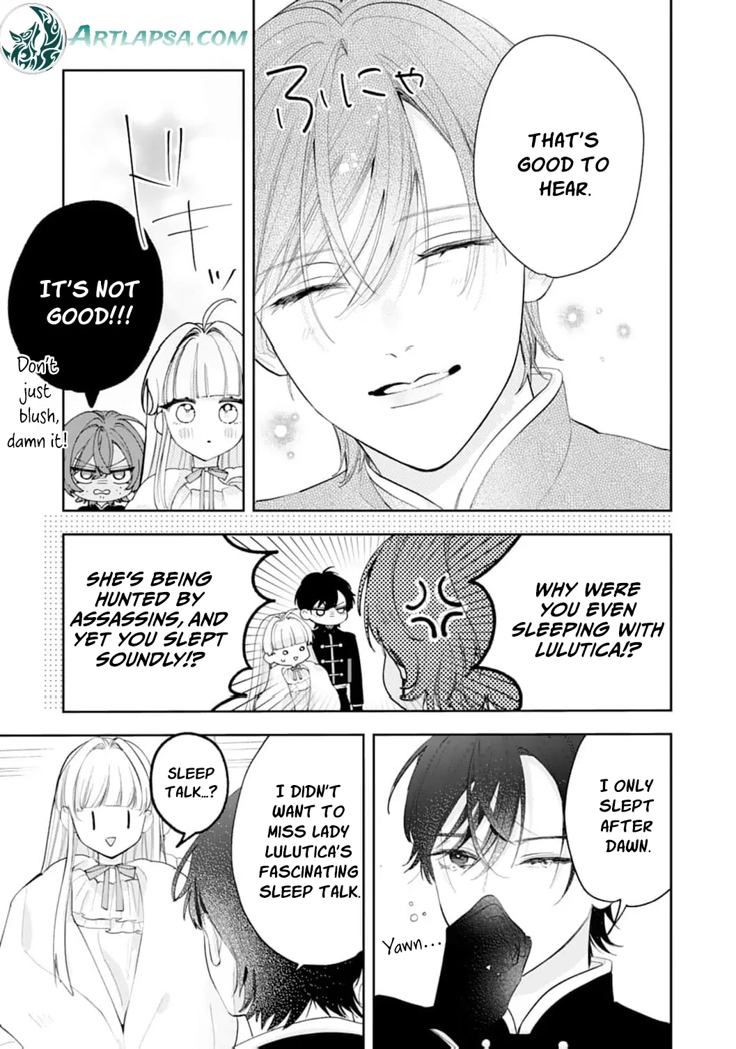 He’s a Devoted Knight, I’m a Reluctant Saint—This Love is Too Much! Chapter 7 page 13