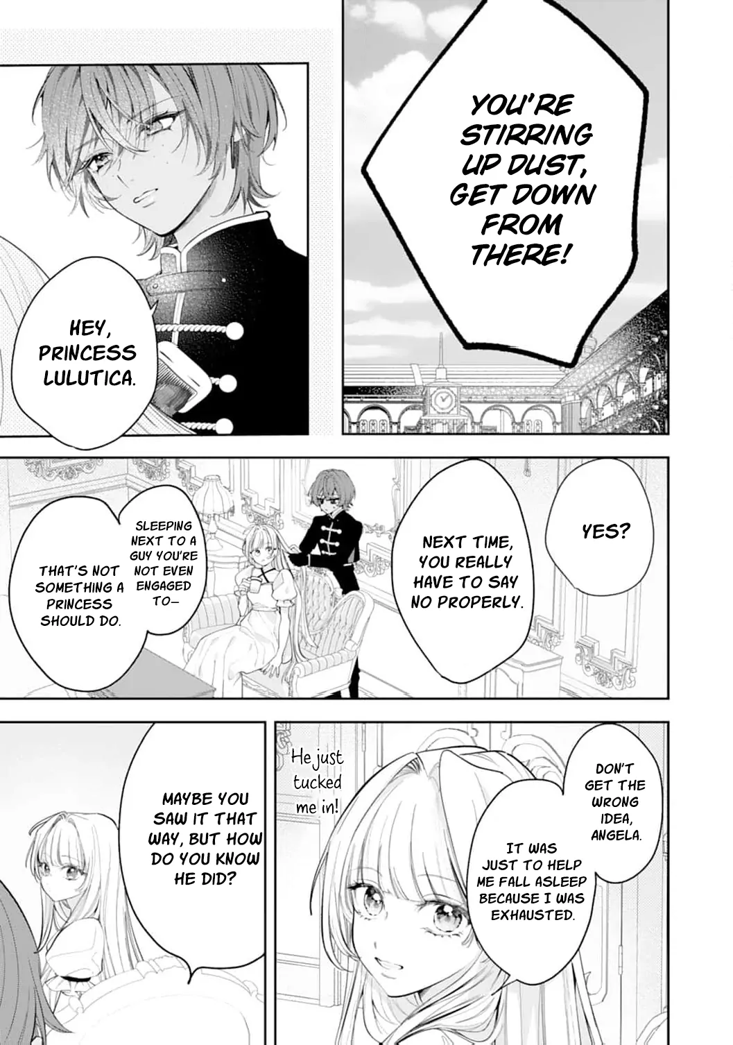 He’s a Devoted Knight, I’m a Reluctant Saint—This Love is Too Much! Chapter 7 page 15