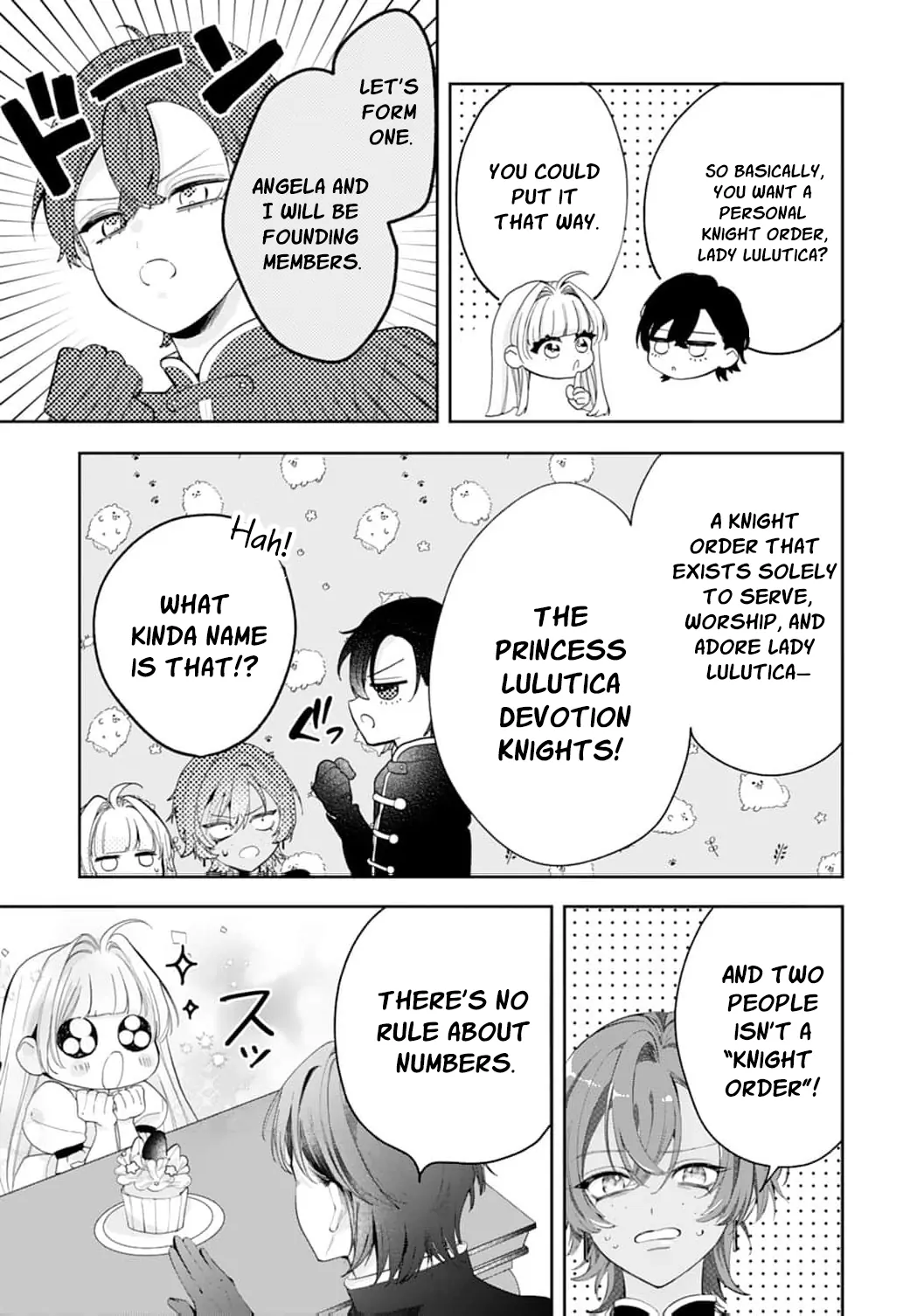 He’s a Devoted Knight, I’m a Reluctant Saint—This Love is Too Much! Chapter 7 page 27