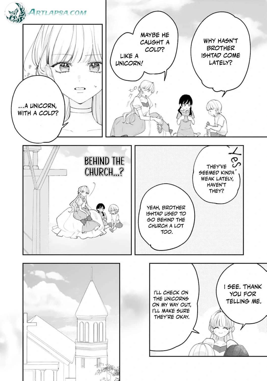 He’s a Devoted Knight, I’m a Reluctant Saint—This Love is Too Much! Chapter 8 page 16