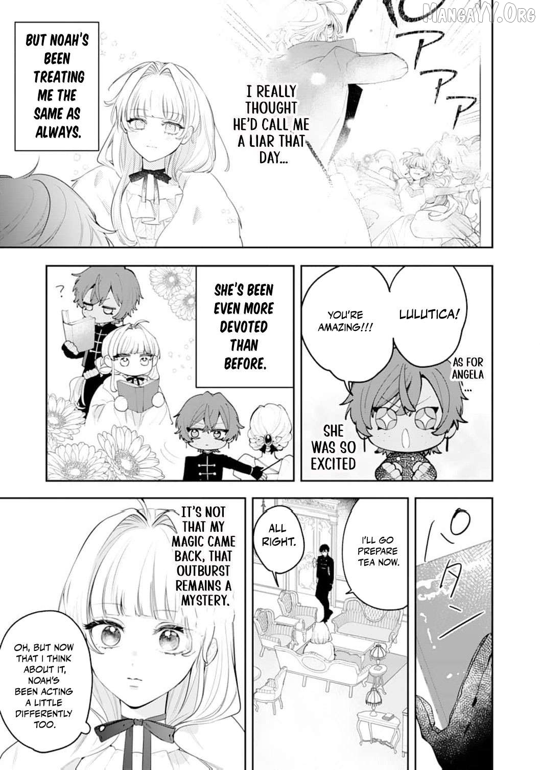 He’s a Devoted Knight, I’m a Reluctant Saint—This Love is Too Much! Chapter 9 page 8