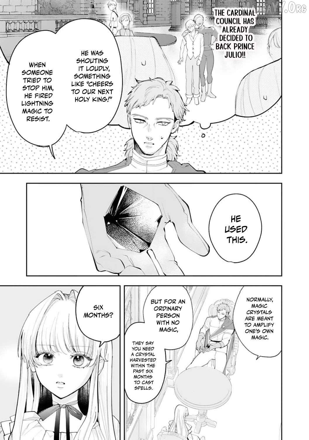 He’s a Devoted Knight, I’m a Reluctant Saint—This Love is Too Much! Chapter 11 page 6