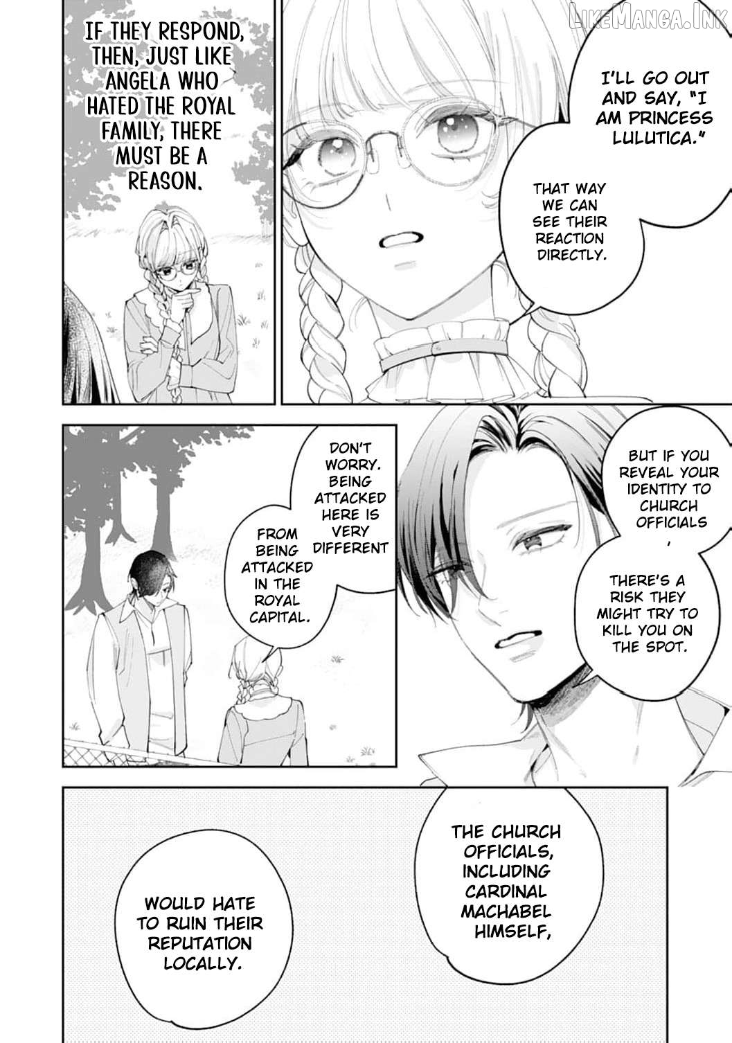 He’s a Devoted Knight, I’m a Reluctant Saint—This Love is Too Much! Chapter 12 page 23