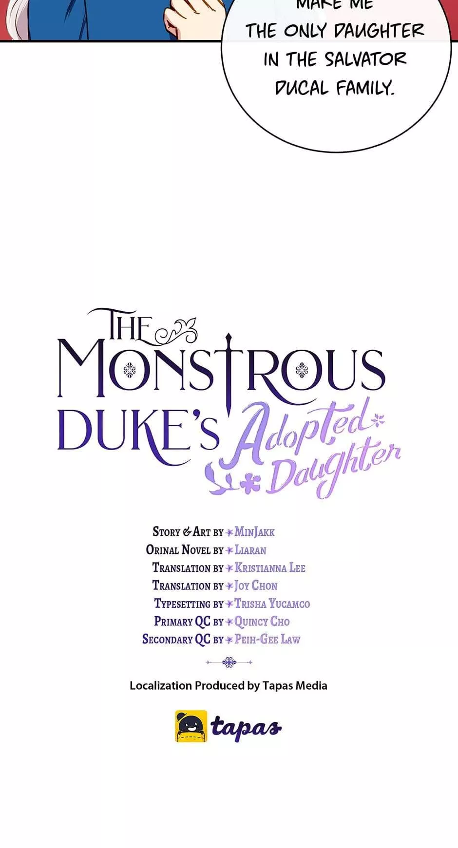 The Monstrous Duke's Adopted Daughter Chapter 8 page 3