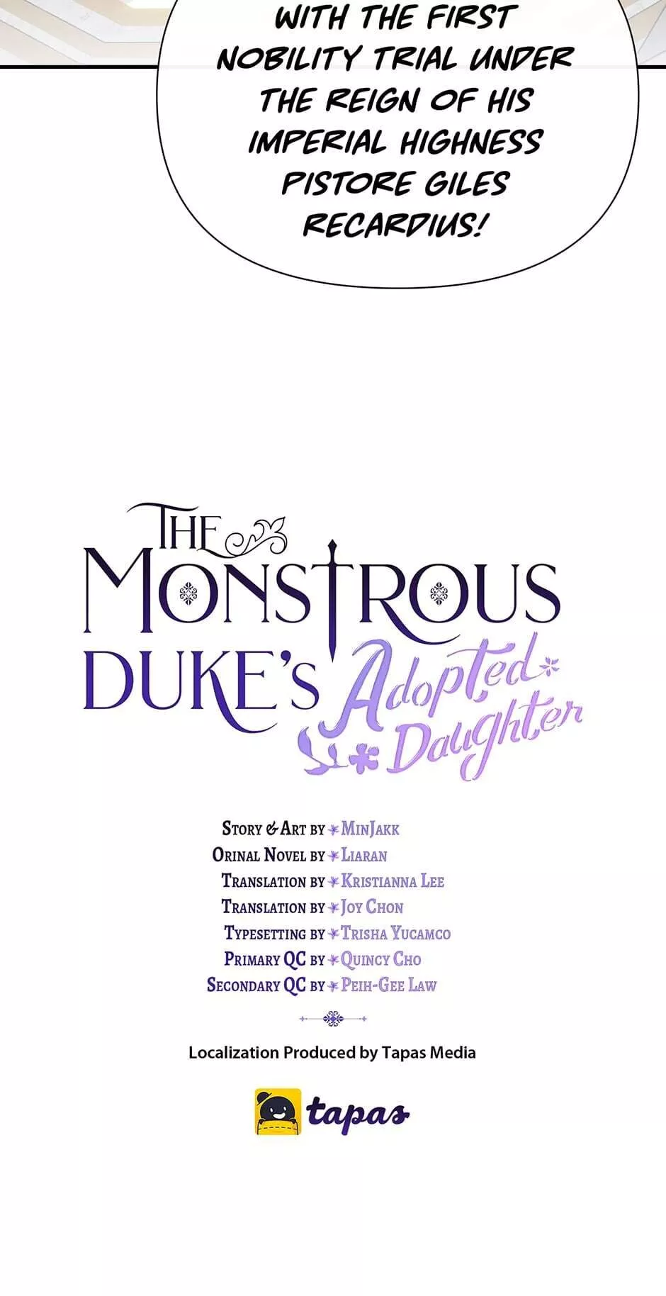The Monstrous Duke's Adopted Daughter Chapter 36 page 2