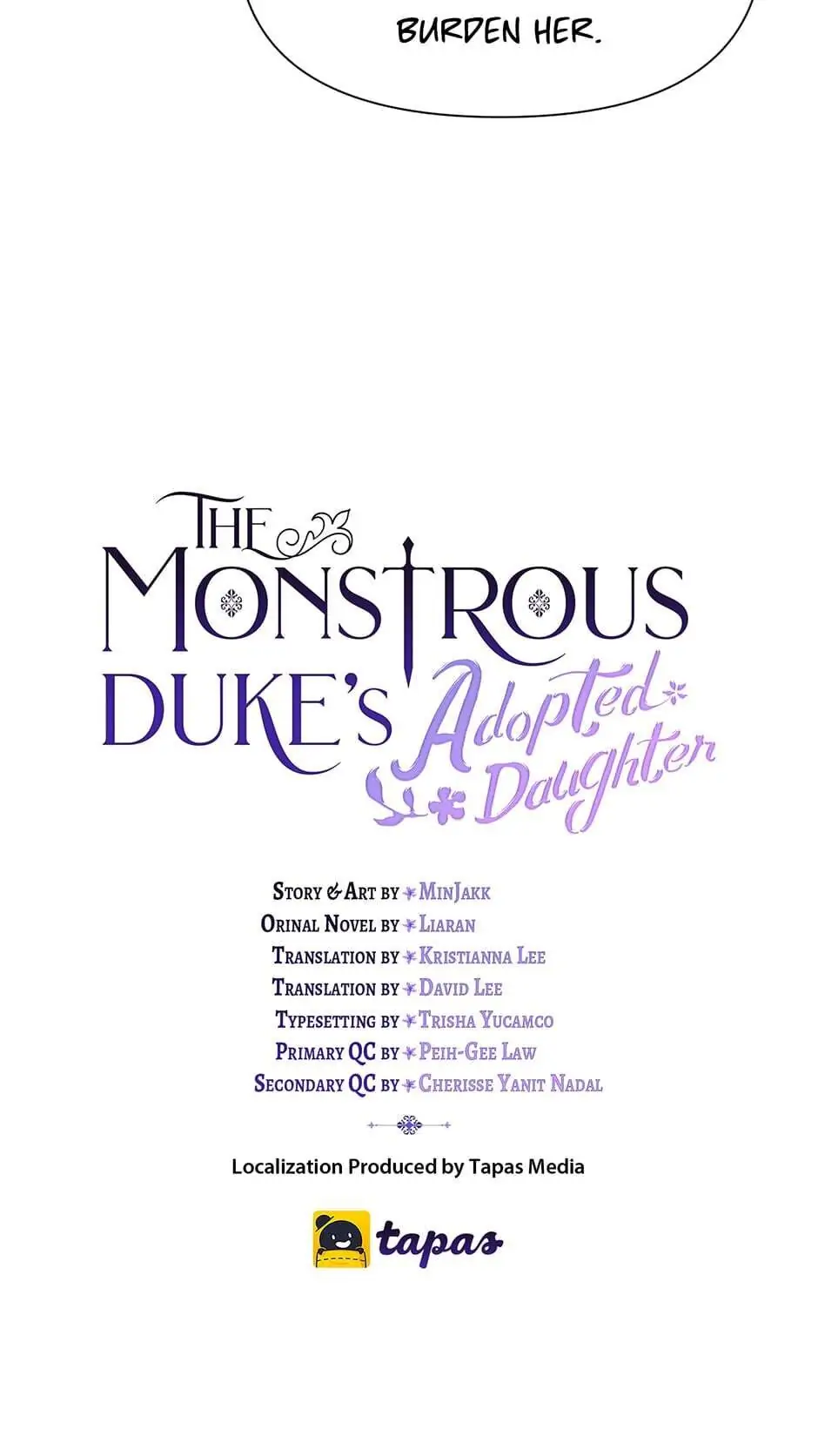 The Monstrous Duke's Adopted Daughter Chapter 64 page 6