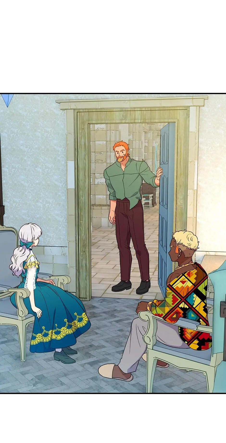 The Monstrous Duke's Adopted Daughter Chapter 91 page 55