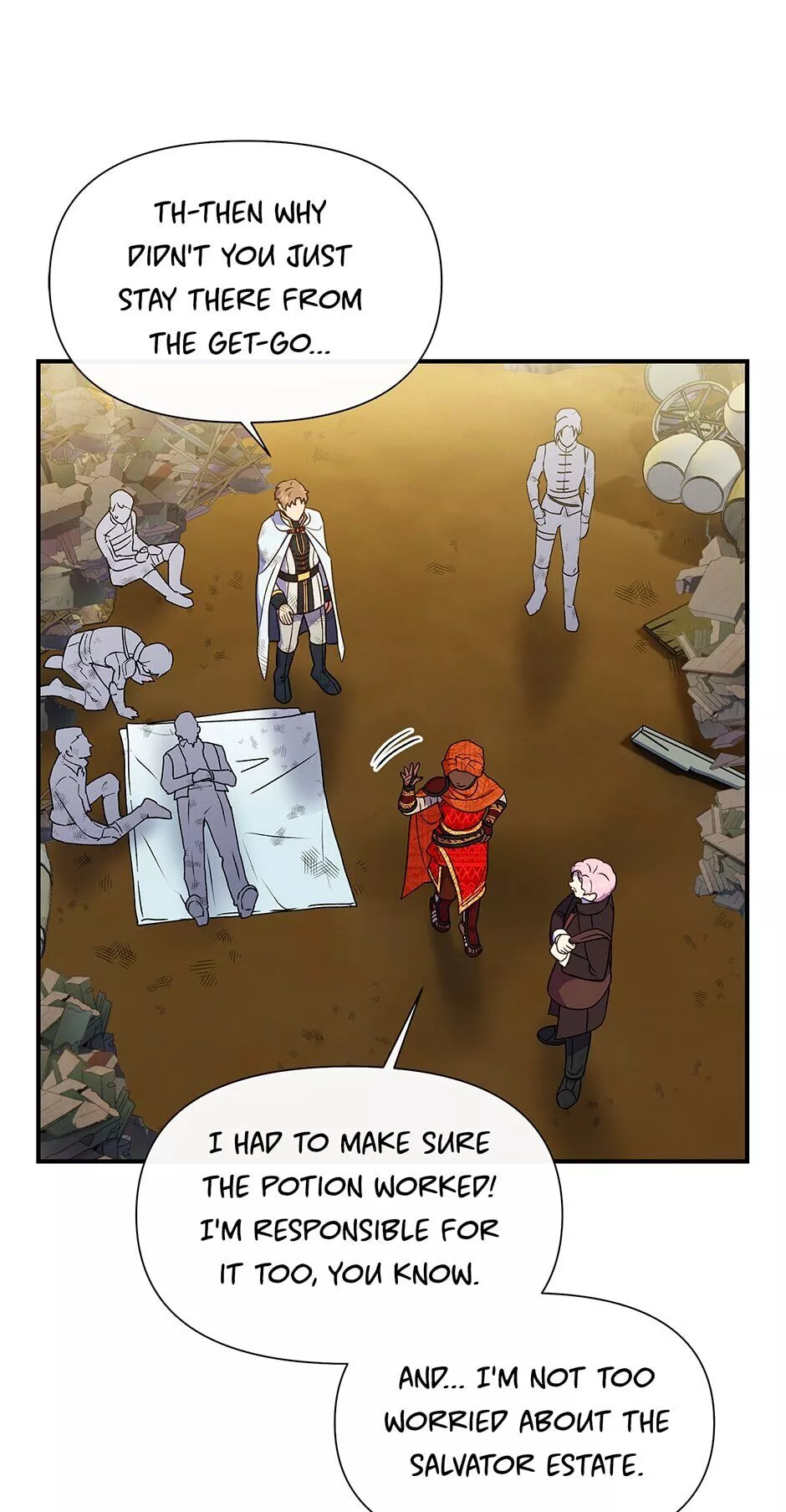 The Monstrous Duke's Adopted Daughter Chapter 123 page 21