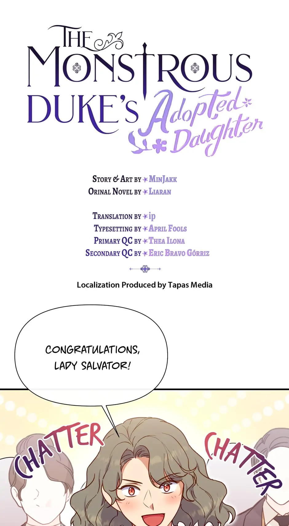 The Monstrous Duke's Adopted Daughter Chapter 145 page 1