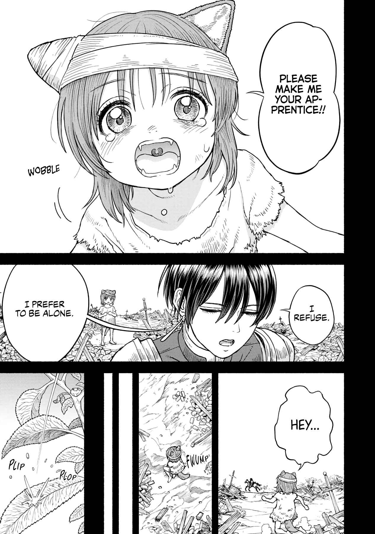 The tales of the female knight and the boy with the furry ears Chapter 7 page 6
