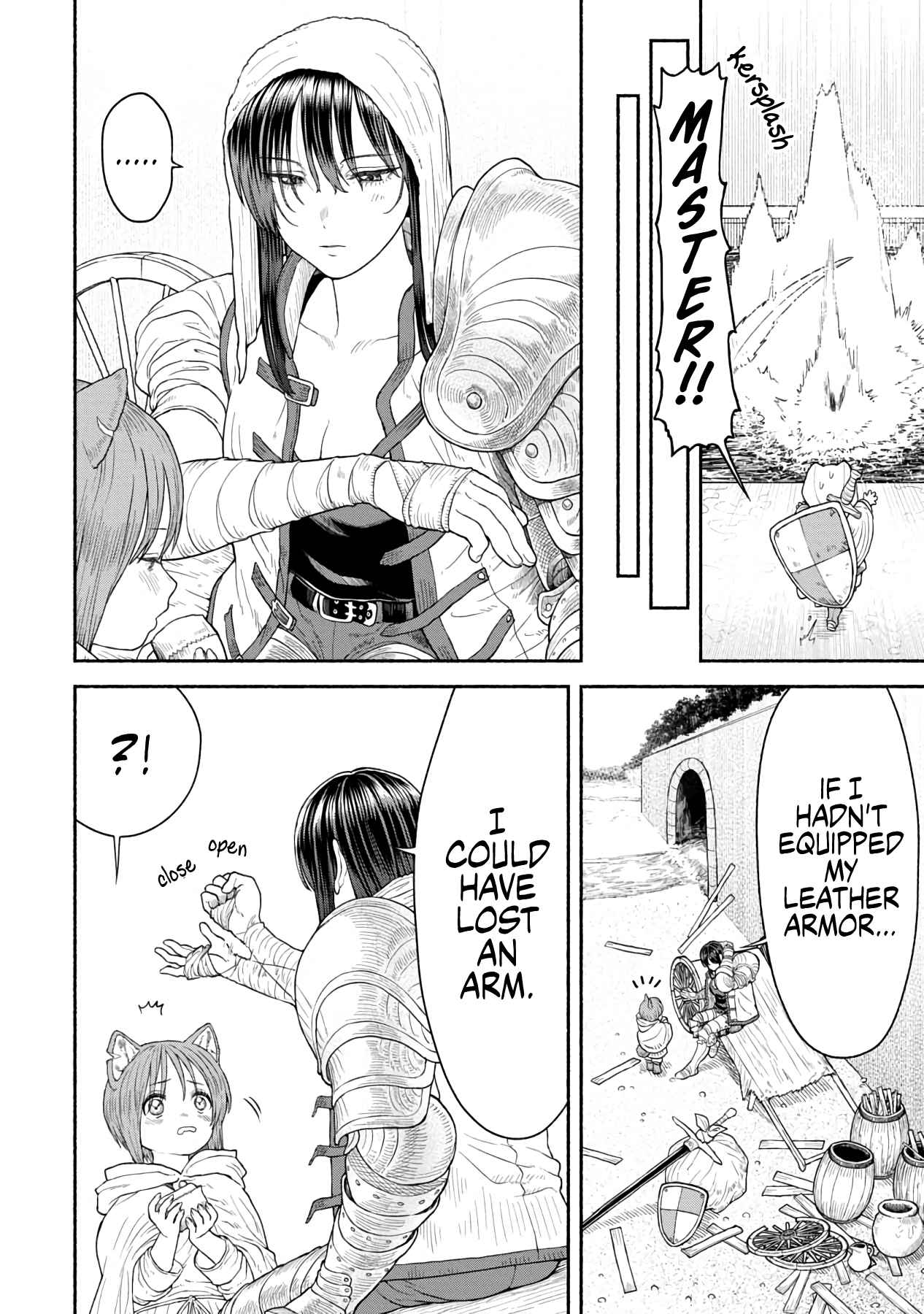 The tales of the female knight and the boy with the furry ears Chapter 8 page 5