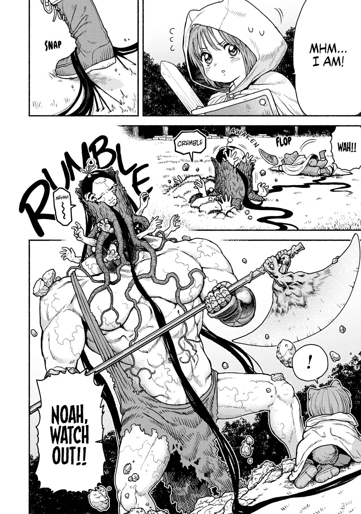 The tales of the female knight and the boy with the furry ears Chapter 2 page 2