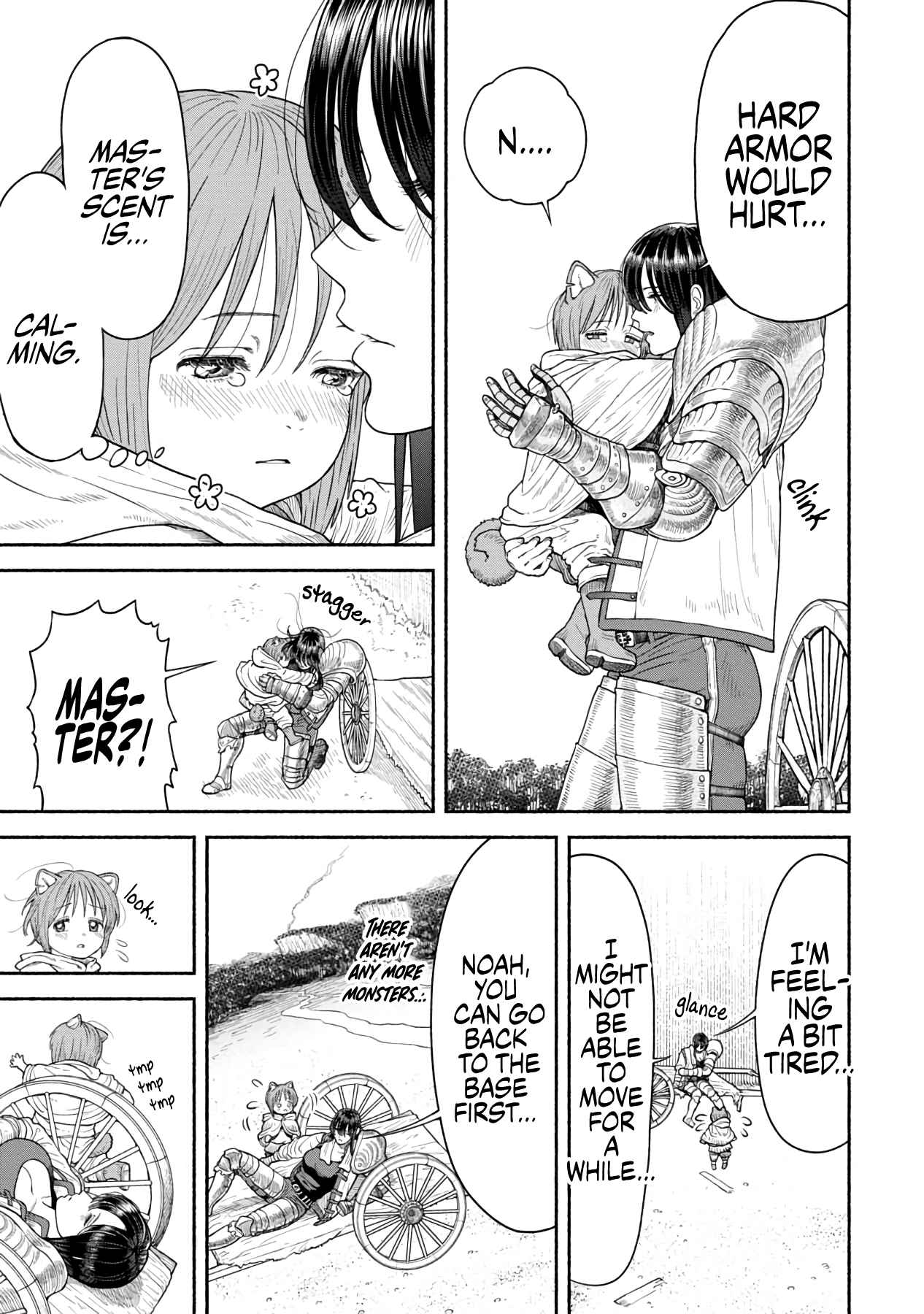 The tales of the female knight and the boy with the furry ears Chapter 8 page 8