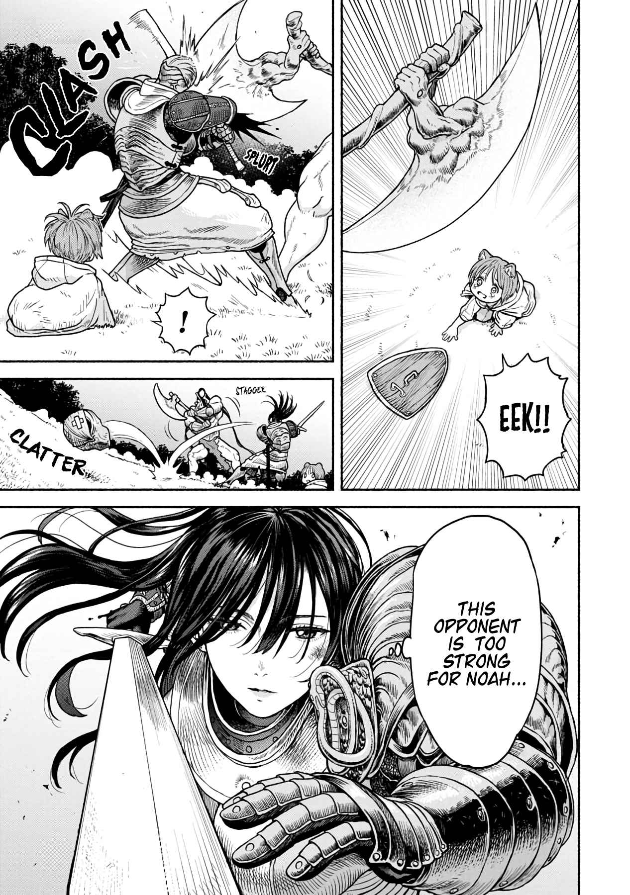 The tales of the female knight and the boy with the furry ears Chapter 2 page 3